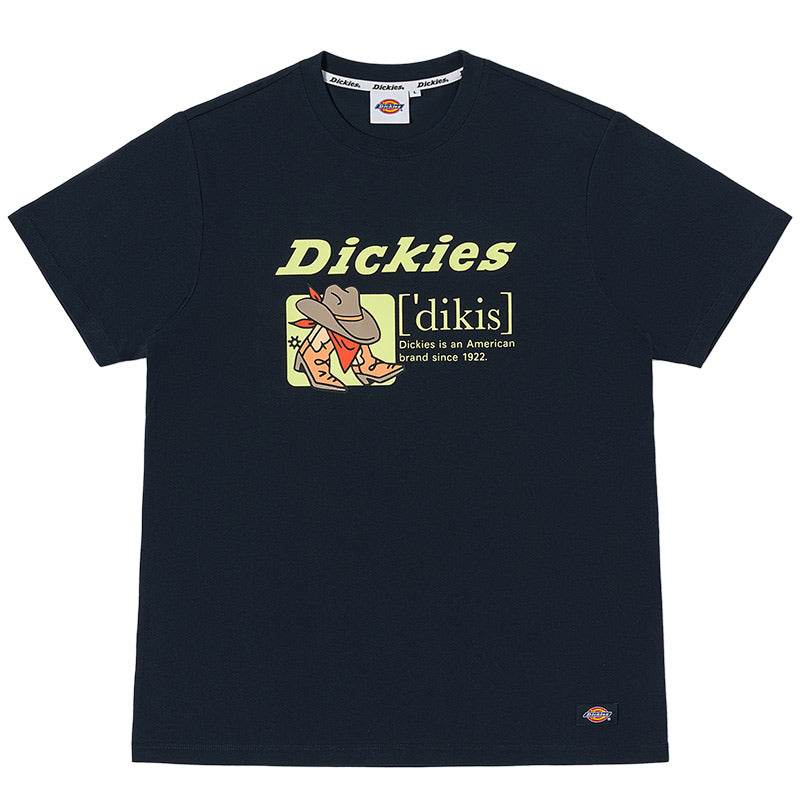 Футболка Dickies Letters Cartoon Printed Round Neck - Boxette Shop
